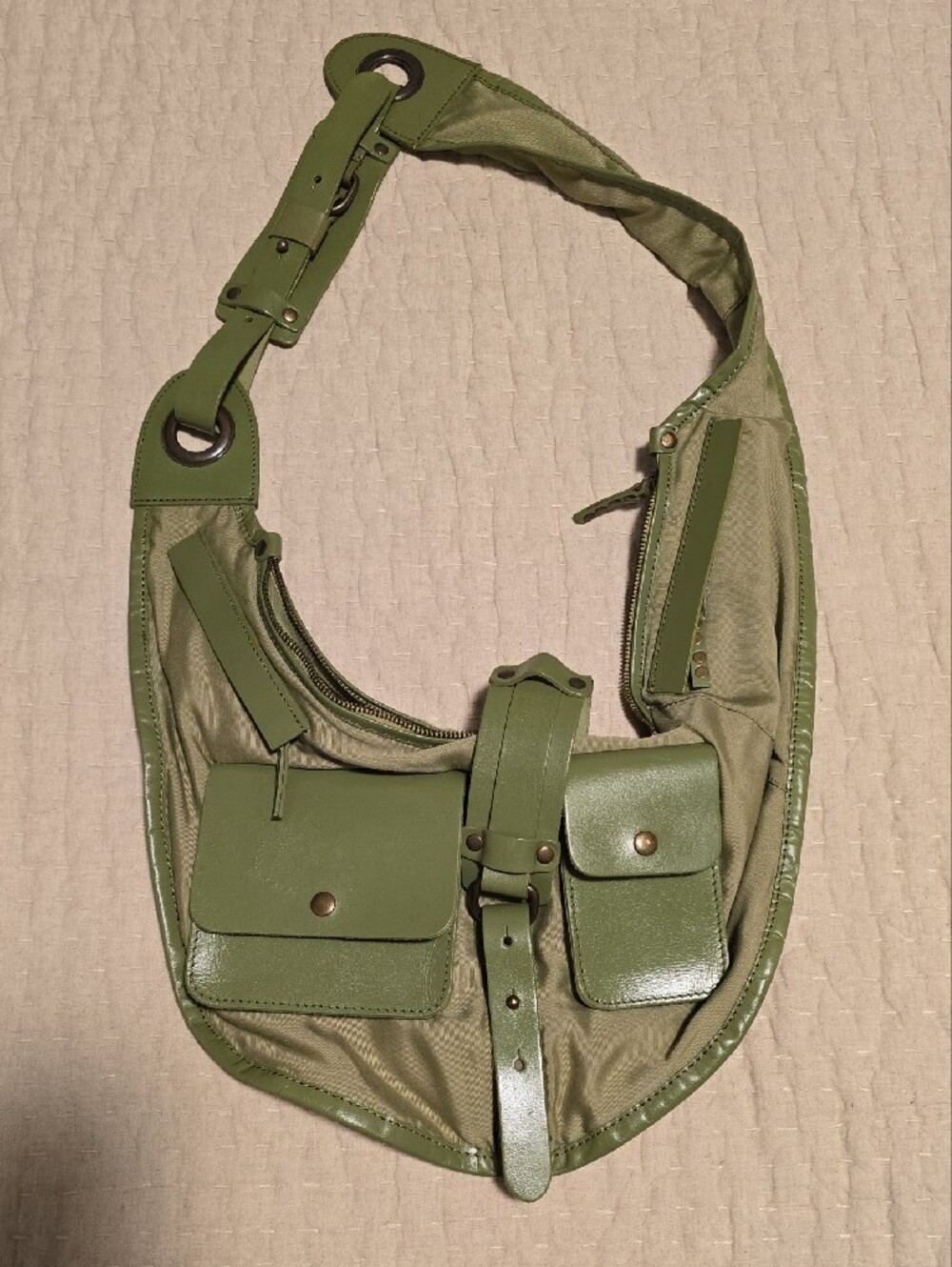 Free People Olive Green Blue Ridge Sling - Picture 2 of 12
